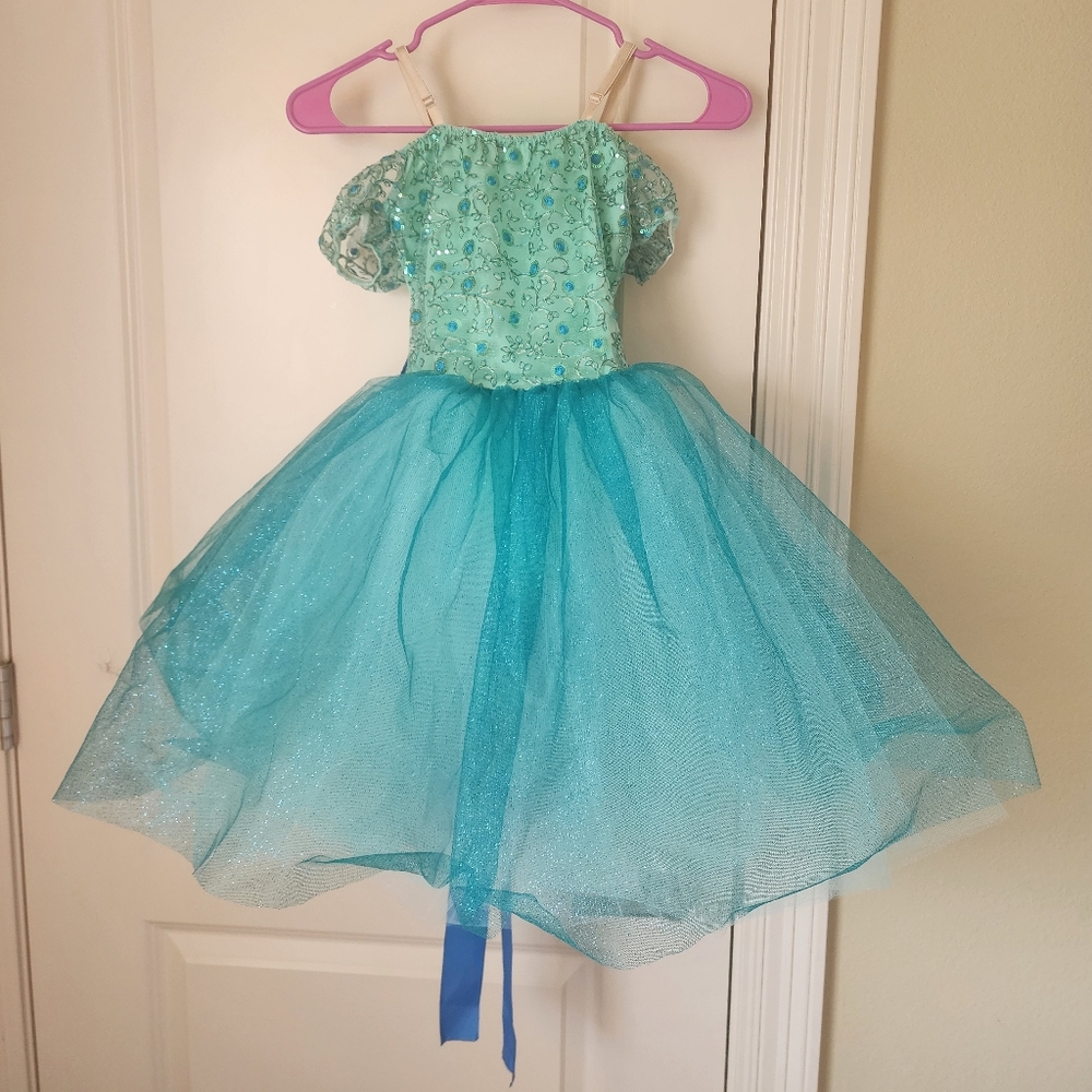 Glittery Girls Princess Dress
